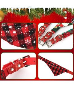 Apaszka obroża dla kota chustka świąteczna Boże Narodzenie 3szt