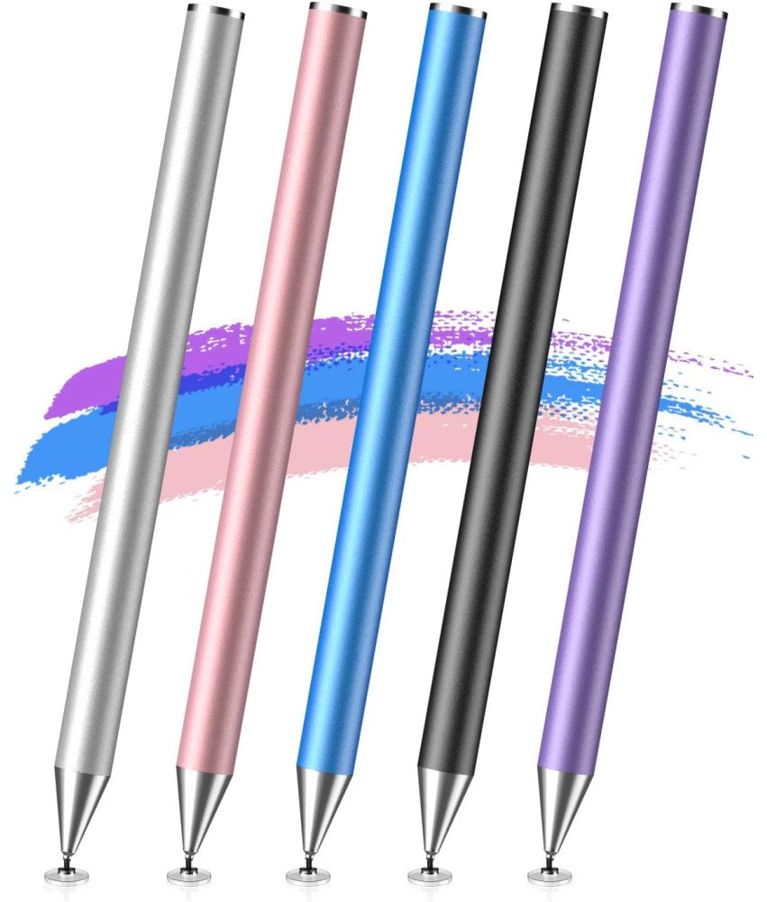 Mixoo Rysik Disc Stylus Pen - Precyzyjne Pisaki do Tabletów Zestaw 5 szt.