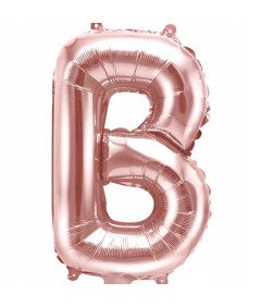 Foliowy Balon B w Kolorze Różowe Złoto Dekoracja na Każdą Okazję