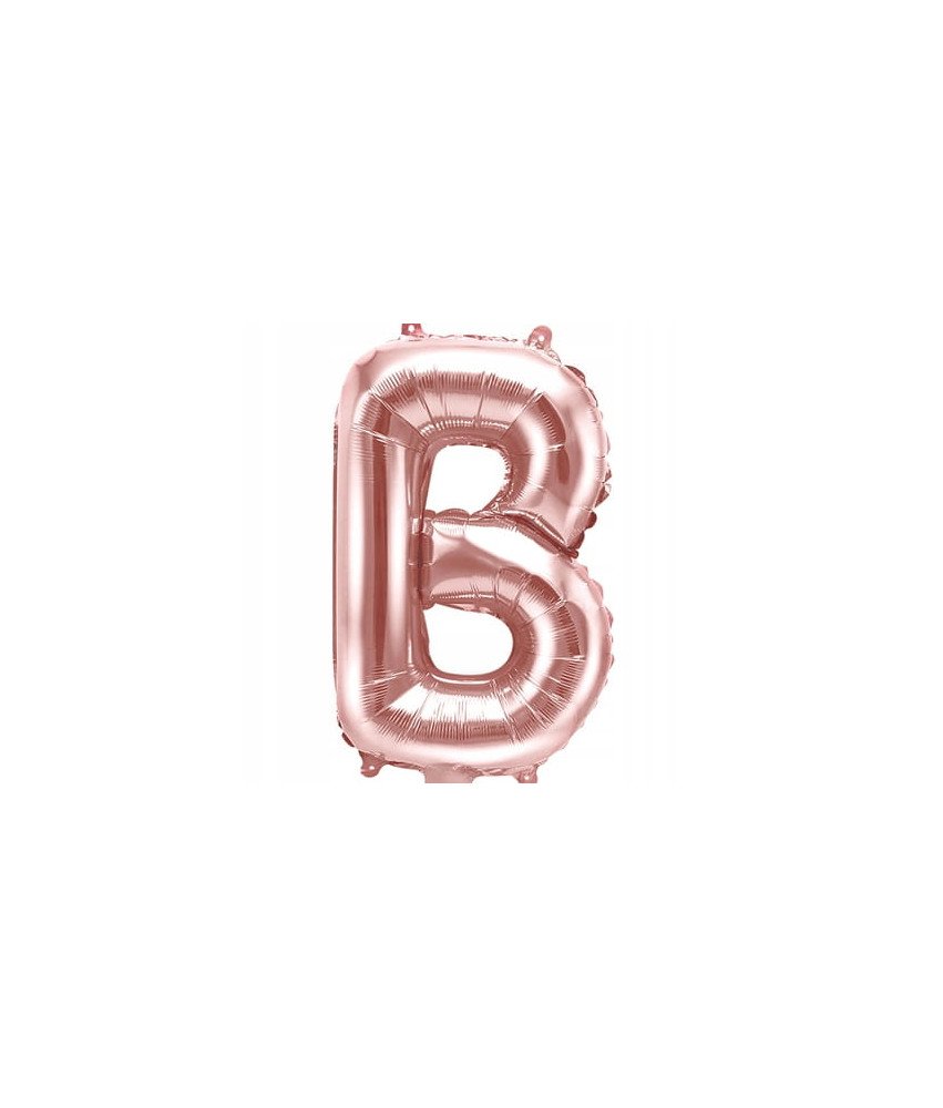 Folija balon B v Rose Gold dekoracijo za vsako priložnost