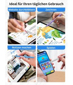 Mixoo Rysik Disc Stylus Pen - Precyzyjne Pisaki do Tabletów Zestaw 5 szt.