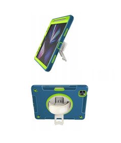 Etui do iPad Pro 11 Pancerne z Obrotową Podstawką Turkusowe