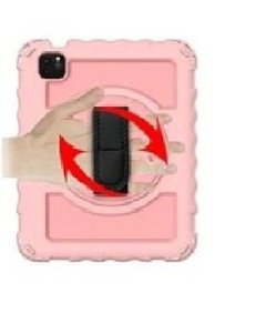 Ohišje za Samsung Tab A 10,1" 2019 s stojalom in naramnico Roza