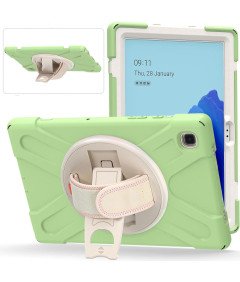 Etui do Galaxy Tab S7 12,4" z Podstawką i Paskiem na Ramię Zielone