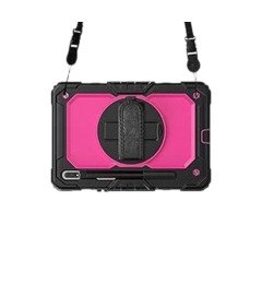 Oklepno ohišje z vrtljivim stojalom za Samsung Galaxy Tab S7/8 Pink
