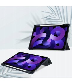Ohišje za IPad 9/8 10,2" 2021/2020 Trajno magnetno z režo za pisalo sive barve