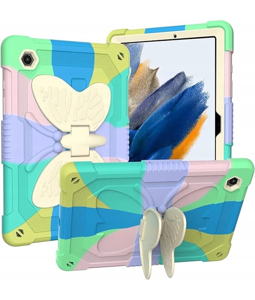 Ohišje za Samsung Galaxy Tab A8 10,5" s stojalom in naramnico Barvno