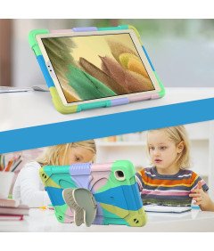 Ohišje za Samsung Galaxy Tab A8 10,5" s stojalom in naramnico Barvno