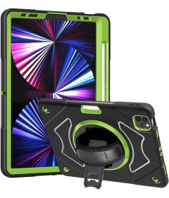 Ohišje za iPad Pro 3/2 11" 2021/2020 z vrtljivim stojalom in pisalom Space Black