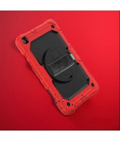 Etui z Obrotową Podstawką do Samsung Galaxy Tab A 8.0 2019 Czerwone