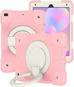 Oklepno ohišje z vrtljivim stojalom za iPad Mini 5/4 7,9 palca roza