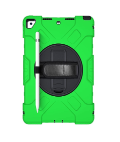 Ohišje za iPad Mini 6. generacije 2021 z vrtljivim stojalom in pisalom Stylus Pen Space Green