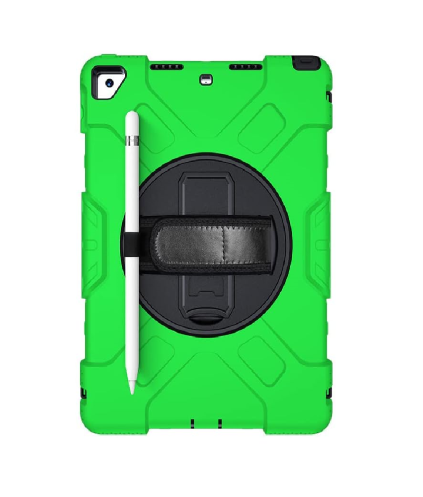 Ohišje za iPad Mini 6. generacije 2021 z vrtljivim stojalom in pisalom Stylus Pen Space Green