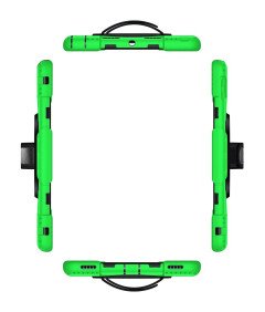 Ohišje za iPad Mini 6. generacije 2021 z vrtljivim stojalom in pisalom Stylus Pen Space Green