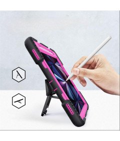 Pancerne Etui z Obrotową Podstawką do iPad Pro 11 2022/21/20 Czarne