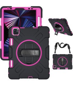 Pancerne Etui z Obrotową Podstawką do iPad Pro 11 2022/21/20 Czarne