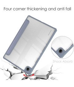 Etui do Samsung Galaxy Tab A8 10.5” Wytrzymałe Magnetyczne Szare