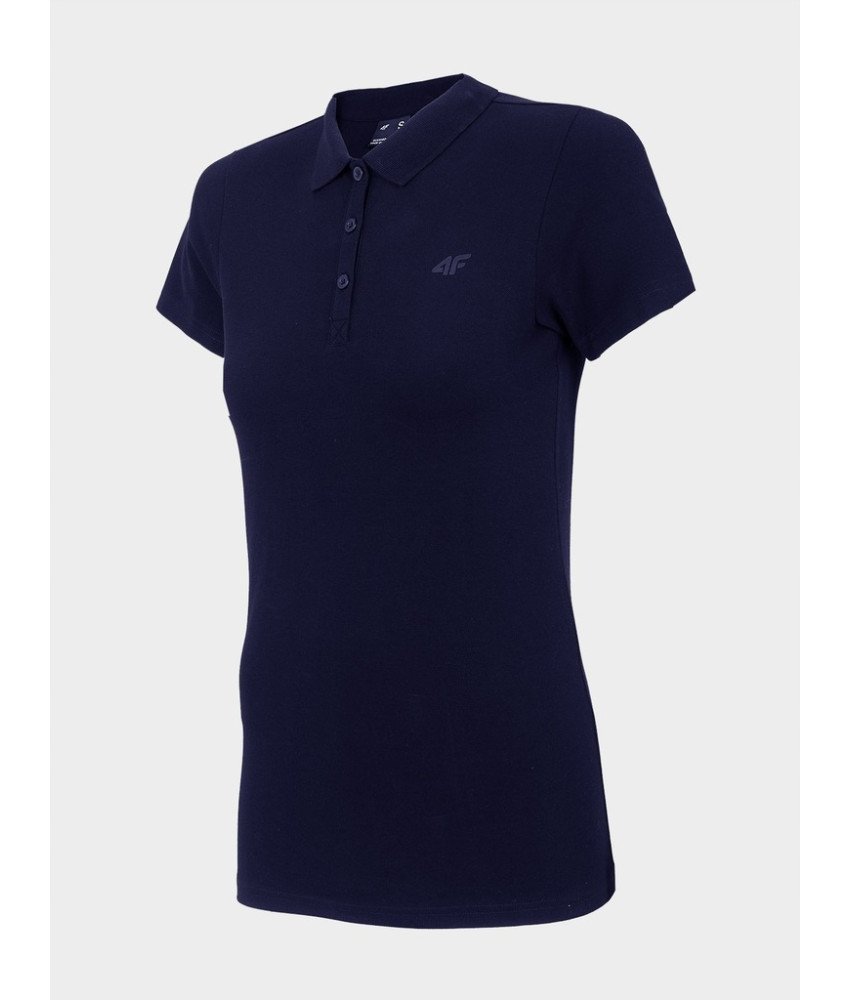 4F Ženska polo majica Regular Navy Blue 3 Button Polo XS