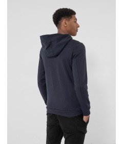 4F Moška črna jopica s kapuco Comforter velikosti S