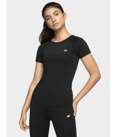 4F Koszulka treningowa Damska Regular fit szybkoschnąca Rozmiar XS