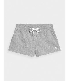 4F Damskie luźne spodenki dresowe z kieszeniami szare Rozmiar XS