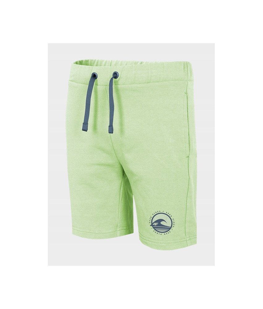 4F Udobne kratke potne hlače za dečke Mint velikosti 140 cm