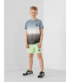4F Udobne kratke potne hlače za dečke Mint velikosti 140 cm