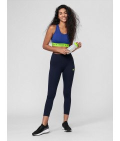 4F modrček za trening z nizko podporo modra velikost XS