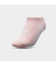 4F Skarpety dziecięce 3 pary biały różowy niebieski Rozmiar 32-35CM