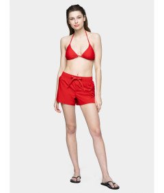 4F Damskie shorty plażowe Spodenki sportowe czerwone Rozmiar XL