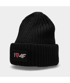 4F Dekliška zimska kapa 100 % akril, topla za hladnejše dni