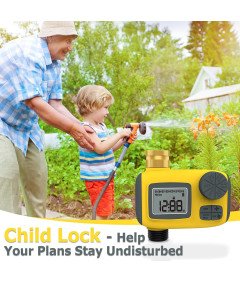 Precyzyjny Automatyczny Komputer do Nawadniania Ogrodu od 10 do 120PSI