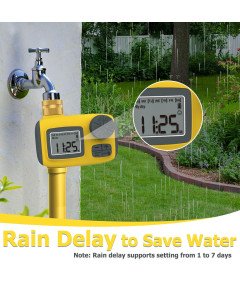 Precyzyjny Automatyczny Komputer do Nawadniania Ogrodu od 10 do 120PSI