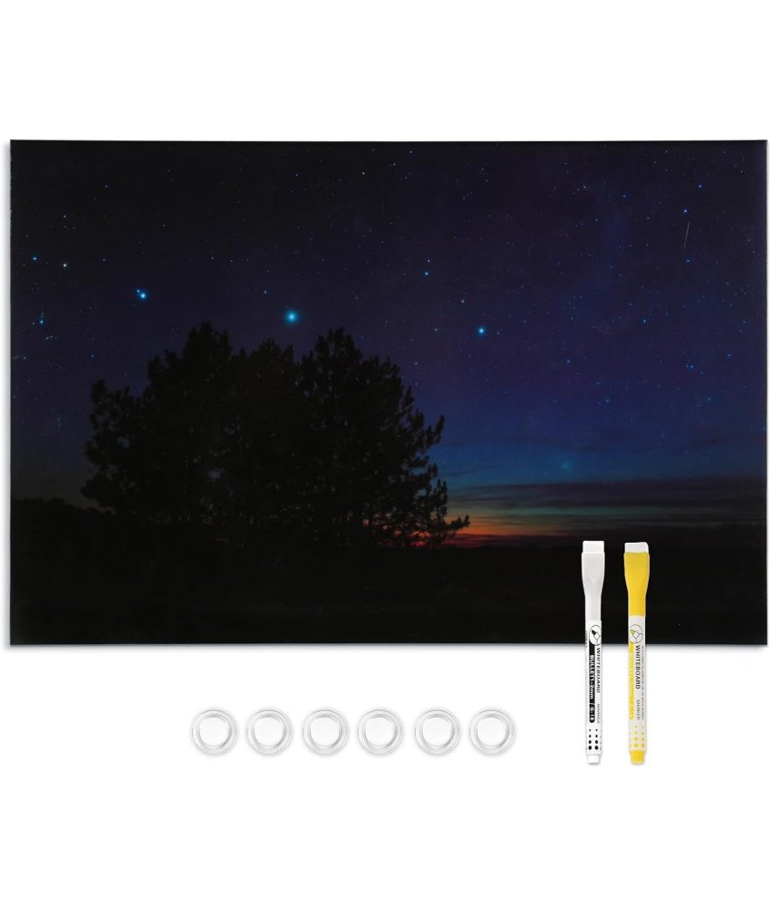Magnetna tabla za brisanje 50x70cm Vključno z markerjem in magneti