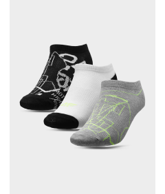 4F Nogavice za dečke 3 pari Udobje in vzdržljivost Velikost 32-35