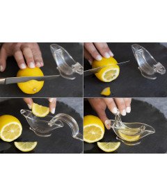 Ročna stiskalnica za limone, pomaranče in akrilne izdelke