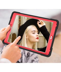 Etui do iPad 9/8/7 10.2" Pancerne z Obrotową Podstawką Czarne