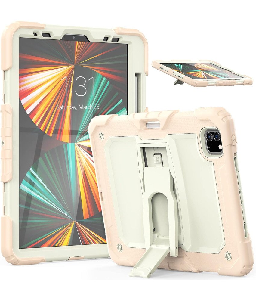 Ohišje za iPad Pro 11/Air 5/4 s stojalom in naramnico Roza