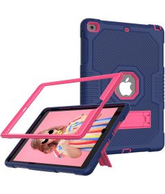 Oklepni etui za iPad 6/5 9,7" s stojalom Mornarsko modra