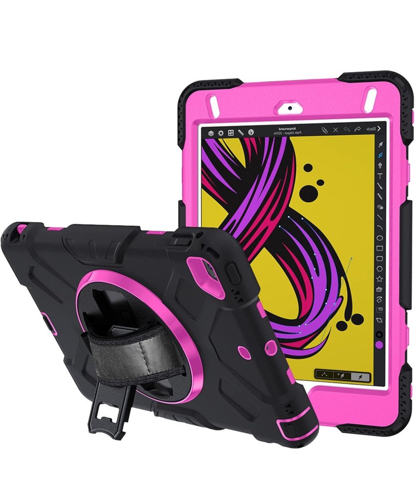 Ohišje za iPad Mini 5/4 7,9" Armoured z vrtljivim stojalom Black