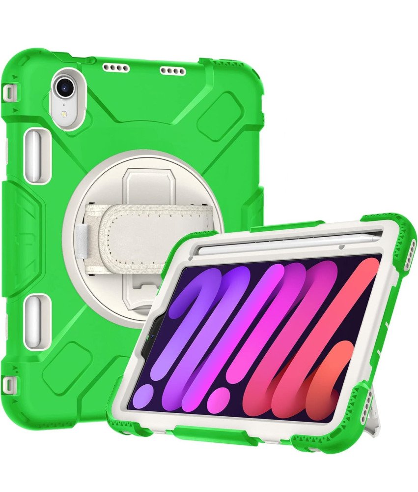 Etui do iPad Mini 6 8.3" z Podstawką i Miejscem na Rysik Zielone