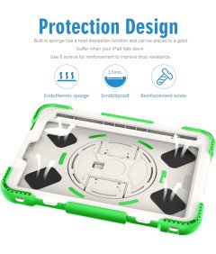 Etui do iPad Mini 6 8.3" z Podstawką i Miejscem na Rysik Zielone