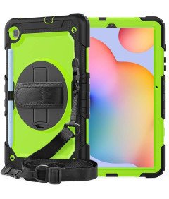 Ohišje za iPad Mini 5/4 7,9" s stojalom in naramnico Zeleno