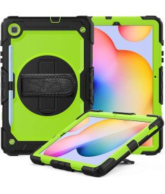 Ohišje za iPad Mini 5/4 7,9" s stojalom in naramnico Zeleno