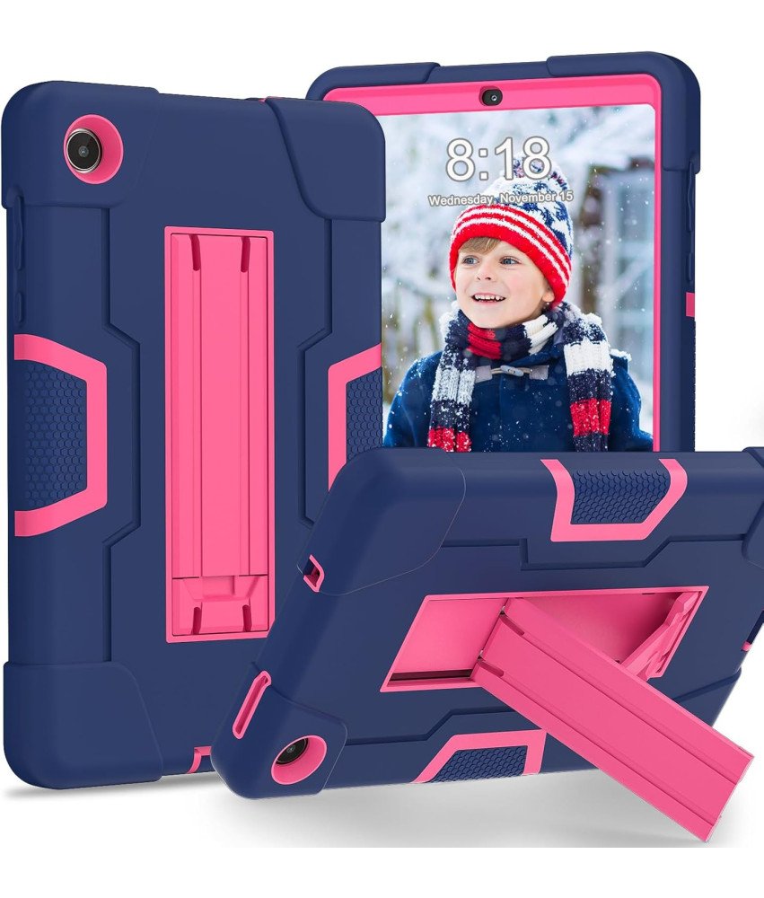 Etui do Samsung Galaxy Tab A 8.4” Pancerne z Podstawką Różowe