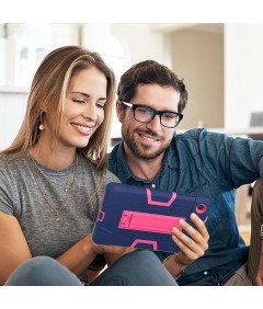 Etui do Samsung Galaxy Tab A 8.4” Pancerne z Podstawką Różowe