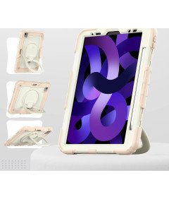 Etui do iPad Mini 6 8.3” z Obrotową Podstawką i Miejscem na Rysik Różowe