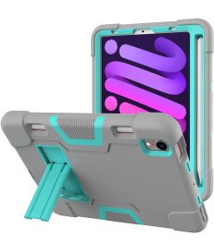 Ohišje za iPad Mini 6 8,3" s stojalom in držalom za pisalo Grey