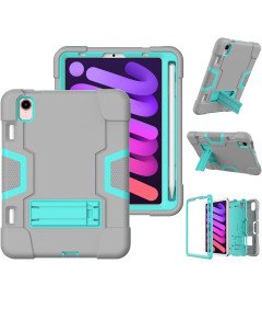 Etui do iPad Mini 6 8.3” z Podstawką i Miejscem na Rysik Szare