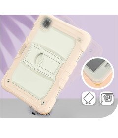 Etui do iPad Pro 11/Air 5/4 z Podstawką i Paskiem na Ramię Różowe